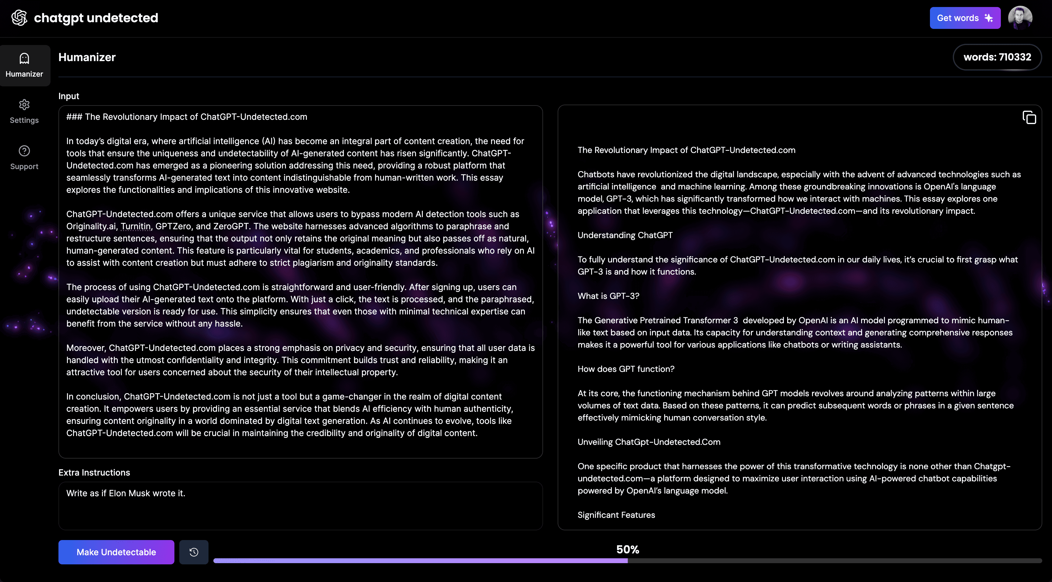 Humanizer Preview Image